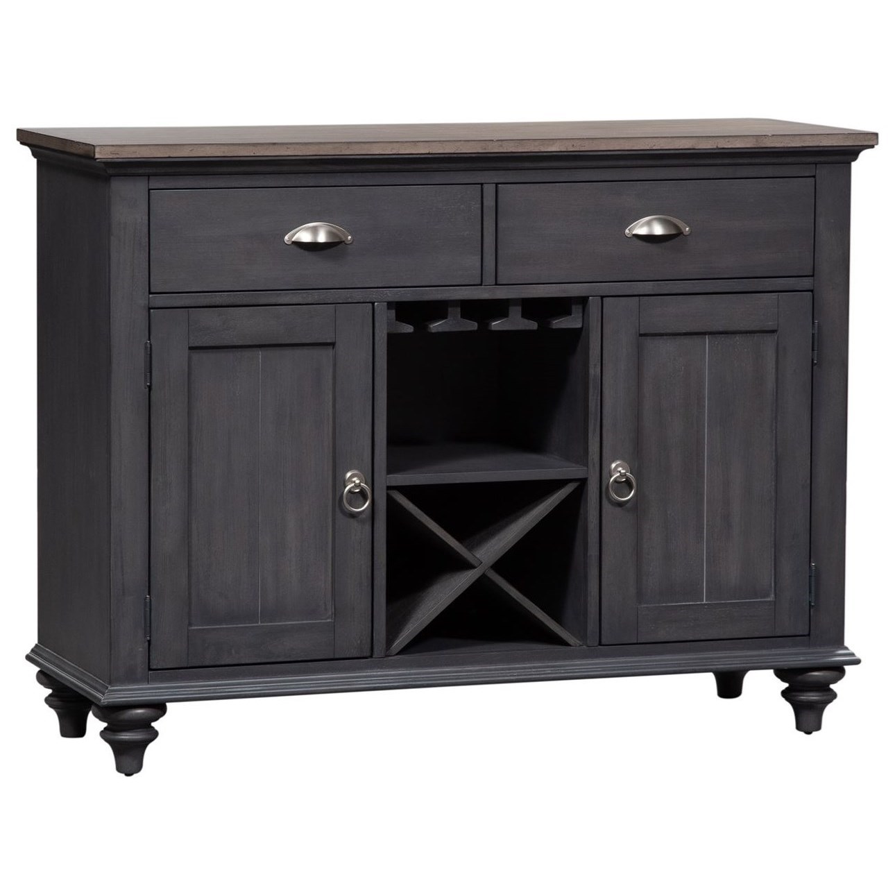 Liberty Furniture Ocean Isle 303GCB4866 Cottage Style TwoToned Buffet